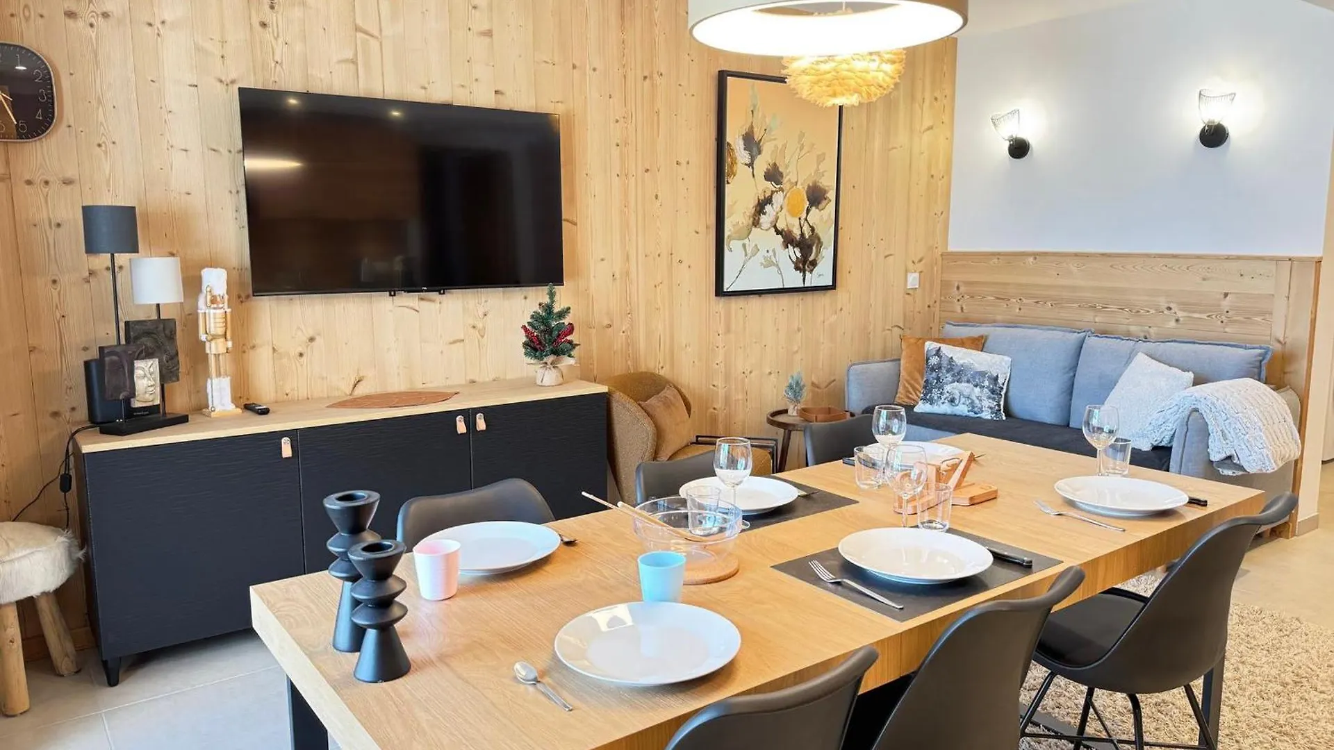 Appartement Moderne Aux Gets Avec Parking Et Wifi Proche Centre - Fr-1-623-133 莱热 法国