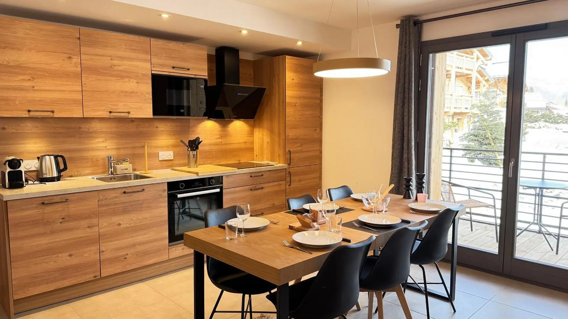 Appartement Moderne Aux Gets Avec Parking Et Wifi Proche Centre - Fr-1-623-133 Les Gets