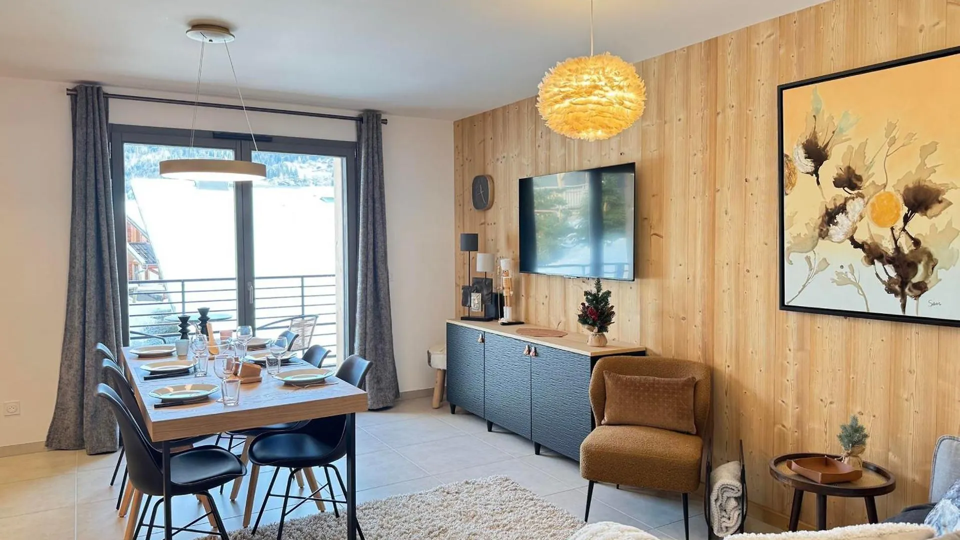 Appartement Moderne Aux Gets Avec Parking Et Wifi Proche Centre - Fr-1-623-133 Les Gets